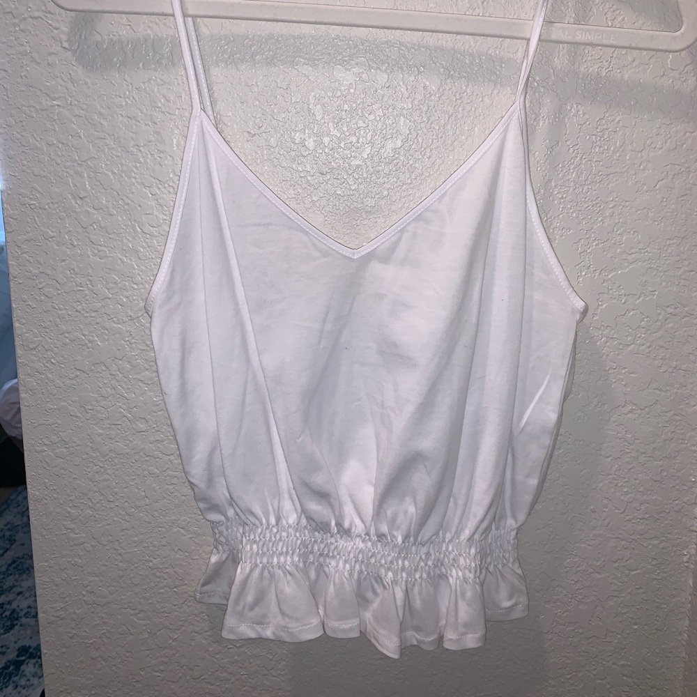 Tank Top with Cinched Waist